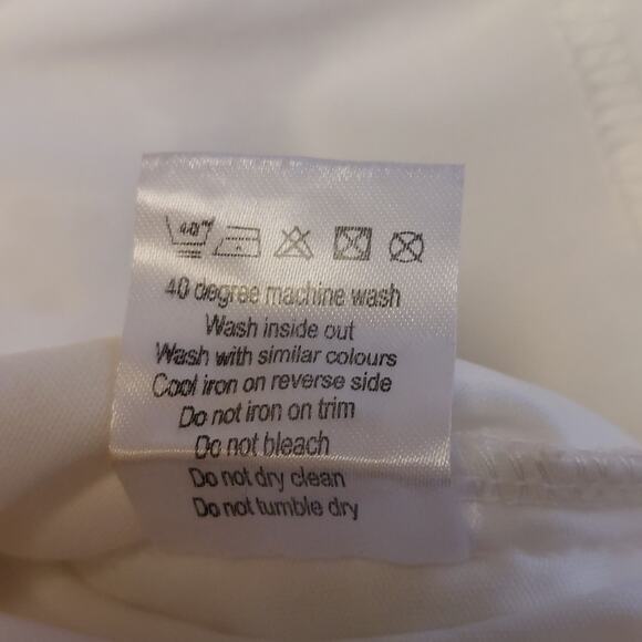 Eilly Bazar White Floral Crochet Lace Dress Small (FLAW) Coquette Fairy - Picture 11 of 11